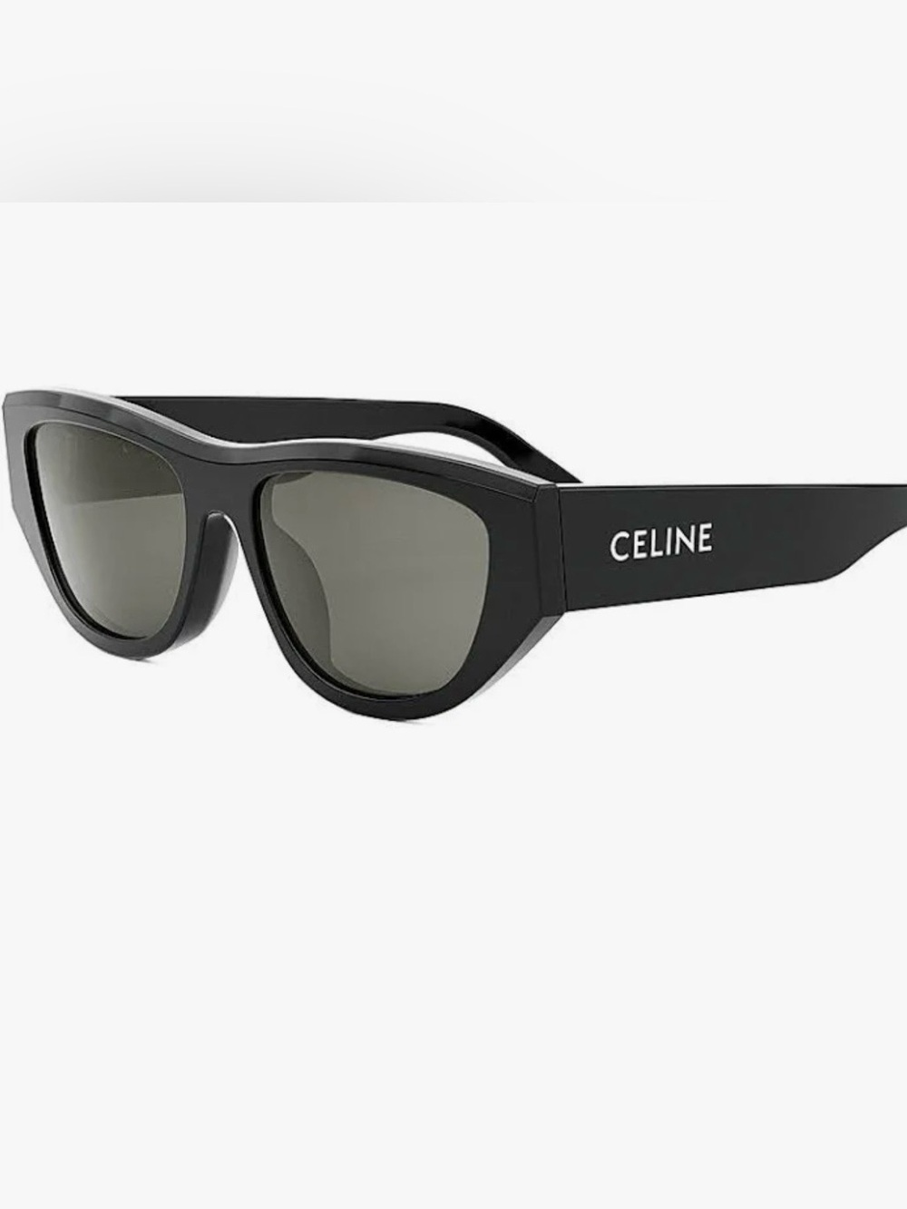 Celine Black Cat-Eye Acetate Sunglasses
